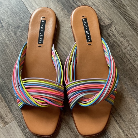 Alice and Olivia Coree Slides Size 10 - Picture 2 of 4
